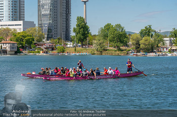 Floß-Opening und 105-Jahresfeier - Strandcafe Alte Donau, Wien - Fr 01.05.2026 - Paddelboot, Ruderboot an der alten Donau7
