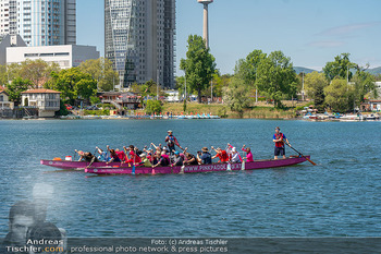 Floß-Opening und 105-Jahresfeier - Strandcafe Alte Donau, Wien - Fr 01.05.2026 - Paddelboot, Ruderboot an der alten Donau8