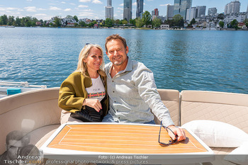 Floß-Opening und 105-Jahresfeier - Strandcafe Alte Donau, Wien - Fr 01.05.2026 - Otto KONRAD mit Ehefrau Silke85