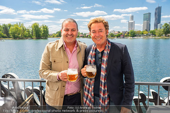 Floß-Opening und 105-Jahresfeier - Strandcafe Alte Donau, Wien - Fr 01.05.2026 - Leo LUGNER, Dennis JALE103