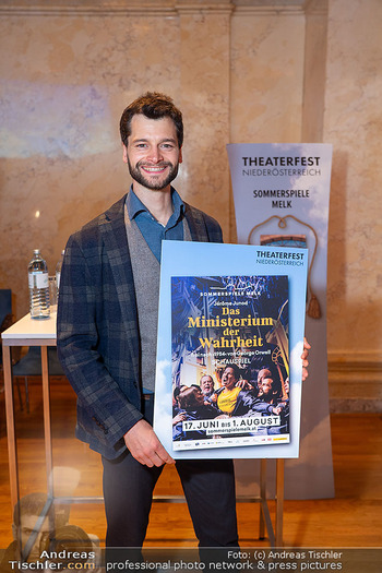 Theaterfest NÖ Präsentation - Palais Niederösterreich, Wien - Mo 04.05.2026 - Aaron KARL34