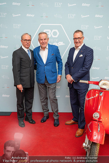 80 Jahre Vespa - Italienische Botschaft, Wien - Di 05.05.2026 - Giovanni PUGLIESE, Josef FABER, Sigi WOLF92