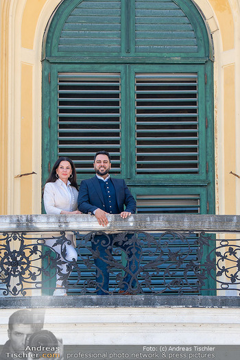 Fototermin vor Reitturnier - Schloss Schönbrunn, Wien - Sa 09.05.2026 - Paolo SCARIANO, Sonja KLIMA7