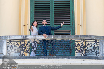 Fototermin vor Reitturnier - Schloss Schönbrunn, Wien - Sa 09.05.2026 - Paolo SCARIANO, Sonja KLIMA8