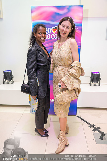 ESC Empfang Deutschland und Italien - MuseumsQuartier MQ Arena21, Wien - Mi 13.05.2026 - Mariana MARTTINELLI, Maddalena DEL GOBBO3