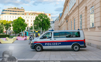 ESC Empfang Deutschland und Italien - MuseumsQuartier MQ Arena21, Wien - Mi 13.05.2026 - Polizei, Polizeiauto, Exekutive, Sicherheit, Kontrollen71