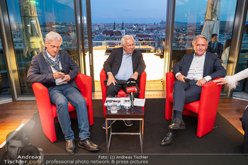 Wolfgang Fellner Buchpräsentation - Juwel im NEWS Tower, Wien - Di 19.05.2026 - Josef CAP, Wolfgang FELLNER, Peter WESTENTHALER1