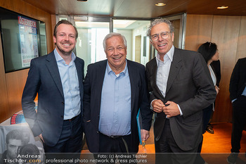 Wolfgang Fellner Buchpräsentation - Juwel im NEWS Tower, Wien - Di 19.05.2026 - Niki und Wolfgang FELLNER, Heinz LEDERER9