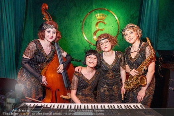 PK zur Sommernachtskomödie Rosenburg - Eden Bar, Wien - Mi 27.05.2026 - die vierköpfige Damenband27