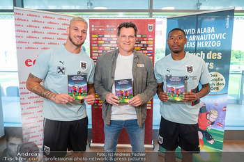 Buchpräsentation ´Tagebuch des Zauberers´ - ÖFB Trainingszentrum Seestadt, Wien - Fr 29.05.2026 - Marko ARNAUTOVIC, David ALABA, Andreas Andi HERZOG7