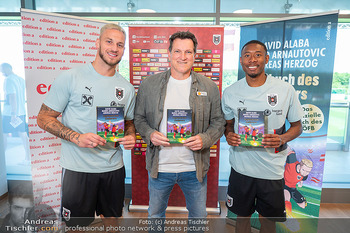 Buchpräsentation ´Tagebuch des Zauberers´ - ÖFB Trainingszentrum Seestadt, Wien - Fr 29.05.2026 - Marko ARNAUTOVIC, David ALABA, Andreas Andi HERZOG8