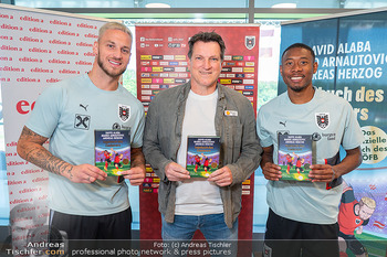 Buchpräsentation ´Tagebuch des Zauberers´ - ÖFB Trainingszentrum Seestadt, Wien - Fr 29.05.2026 - Marko ARNAUTOVIC, David ALABA, Andreas Andi HERZOG9