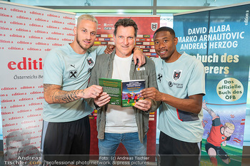 Buchpräsentation ´Tagebuch des Zauberers´ - ÖFB Trainingszentrum Seestadt, Wien - Fr 29.05.2026 - Marko ARNAUTOVIC, David ALABA, Andreas Andi HERZOG11