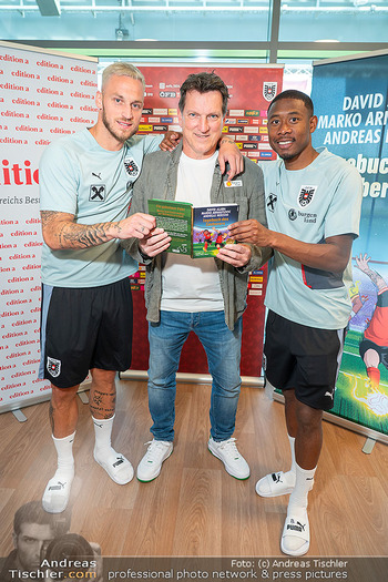 Buchpräsentation ´Tagebuch des Zauberers´ - ÖFB Trainingszentrum Seestadt, Wien - Fr 29.05.2026 - Marko ARNAUTOVIC, David ALABA, Andreas Andi HERZOG12