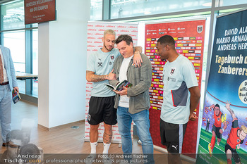 Buchpräsentation ´Tagebuch des Zauberers´ - ÖFB Trainingszentrum Seestadt, Wien - Fr 29.05.2026 - Marko ARNAUTOVIC, David ALABA, Andreas Andi HERZOG15
