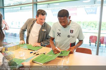 Buchpräsentation ´Tagebuch des Zauberers´ - ÖFB Trainingszentrum Seestadt, Wien - Fr 29.05.2026 - David ALABA, Andreas Andi HERZOG16