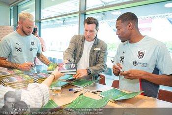 Buchpräsentation ´Tagebuch des Zauberers´ - ÖFB Trainingszentrum Seestadt, Wien - Fr 29.05.2026 - Marko ARNAUTOVIC, David ALABA, Andreas Andi HERZOG20