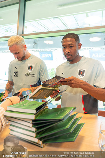 Buchpräsentation ´Tagebuch des Zauberers´ - ÖFB Trainingszentrum Seestadt, Wien - Fr 29.05.2026 - David ALABA, Marko ARNAUTOVIC22