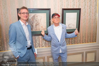 Otto Waalkes PK - Albertina, Wien - Di 02.06.2026 - Otto WAALKES, Ralph GLEIS16