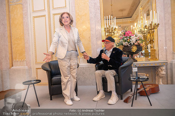 Otto meets Albertina - Eröffnung - Albertina, Wien - Di 02.06.2026 - Ingrid THURNHER, Otto WAALKES67