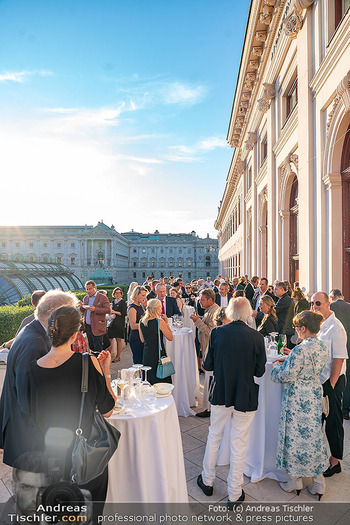 Otto meets Albertina - Eröffnung - Albertina, Wien - Di 02.06.2026 - Empfang, VIPs, Abendevent, Cocktailempfang, Terrasse, Sonnenunte120