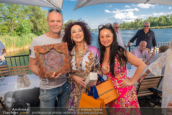 Christina Lugner Geburtstag - Strandcafe Alte Donau, Wien - Mo 08.06.2026 - Klaus BIEDERMANN, Margarita GAVRIELOVA, Christina LUGNER33