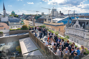 Sun AG Cocktail Empfang - Rosewood Hotel Rooftop Bar - Mo 15.06.2026 - Dachterrasse, Cocktailempfang, Aussicht über Wien, Party49