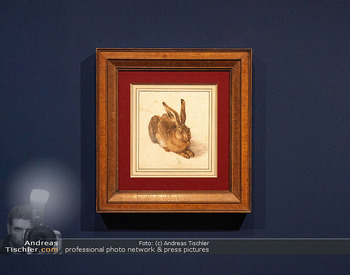 Ausstellungseröffnung ´Sammeln für die Zukunft´ - Albertina, Wien - Do 18.06.2026 - Kunstwerk Feldhase Dürerhase Gemälde Zeichnung Albrecht Dürer7
