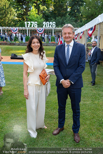 Independence Day Party - Residenz der US-Botschaft, Wien - Do 02.07.2026 - Adela NESTOROVIC, Gerald GERSTBAUER2
