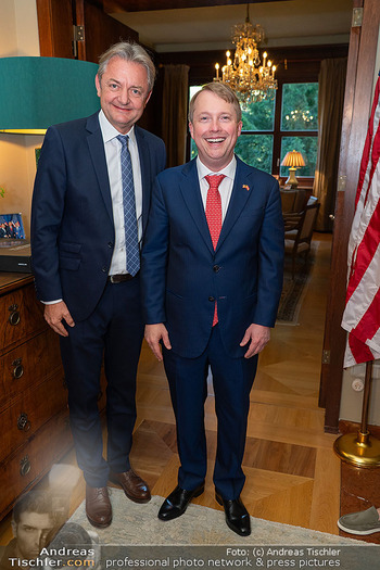 Independence Day Party - Residenz der US-Botschaft, Wien - Do 02.07.2026 - Gerald GERSTBAUER, US-Botschafter Arthur Graham FISHER7