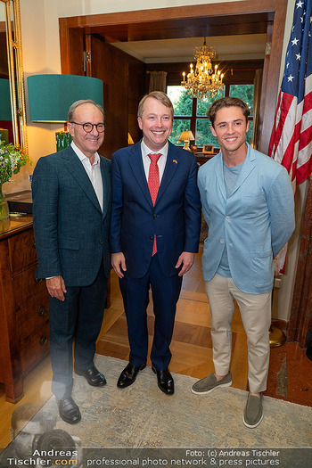Independence Day Party - Residenz der US-Botschaft, Wien - Do 02.07.2026 - US-Botschafter Arthur Graham FISHER, Giovanni PUGLIESE, Nick TOP18