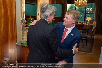 Independence Day Party - Residenz der US-Botschaft, Wien - Do 02.07.2026 - US-Botschafter Arthur Graham FISHER, Peter LAUNSKY-TIEFFENTHAL28