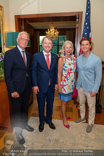 Independence Day Party - Residenz der US-Botschaft, Wien - Do 02.07.2026 - Martina und Werner FASSLABEND, US-Botschafter Arthur Graham FISH35