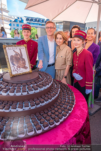 250 Jahre Albertina - Torte - Albertina Plateau, Wien - Sa 04.07.2026 - Ralph GLEIS, Alexandra WINKLER14