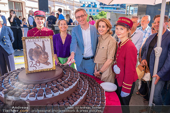 250 Jahre Albertina - Torte - Albertina Plateau, Wien - Sa 04.07.2026 - Ralph GLEIS, Alexandra WINKLER, Birgit LAUDA18