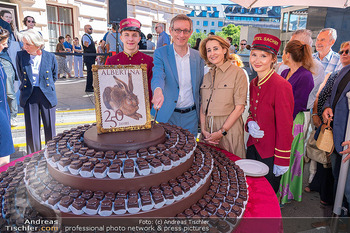 250 Jahre Albertina - Torte - Albertina Plateau, Wien - Sa 04.07.2026 - Ralph GLEIS, Alexandra WINKLER21