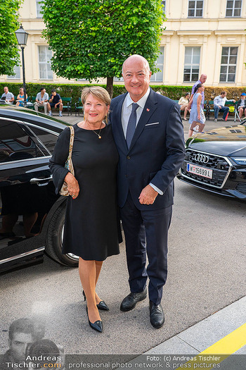 250 Jahre Albertina - Festakt - Albertina, Wien - Sa 04.07.2026 - Christian STOCKER mit Ehefrau Gerda34