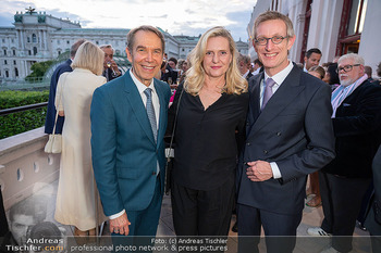250 Jahre Albertina - Festakt - Albertina, Wien - Sa 04.07.2026 - Jeff KOONS, Justine WHEELER KOONS, Ralph GLEIS250