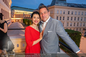 250 Jahre Albertina - Festakt - Albertina, Wien - Sa 04.07.2026 -  Sebastian und Mariko HASELSTEINER287