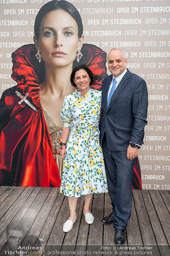 Premiere ´Tosca´ - Steinbruch St. Margarethen, Burgenland - Mi 15.07.2026 - Matthias GRÜN mit Ehefrau11