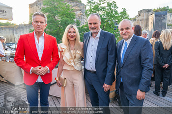 Premiere ´Tosca´ - Steinbruch St. Margarethen, Burgenland - Mi 15.07.2026 - Hans Peter DOSKOZIL mit Freundin Julia, Alfons HAIDER, Matthias 88