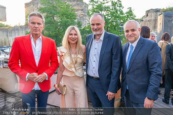 Premiere ´Tosca´ - Steinbruch St. Margarethen, Burgenland - Mi 15.07.2026 - Hans Peter DOSKOZIL mit Freundin Julia, Alfons HAIDER, Matthias 89