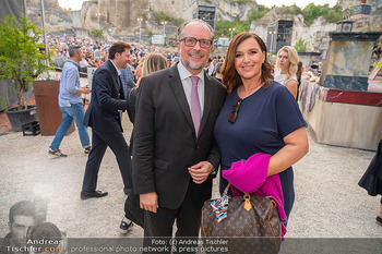 Premiere ´Tosca´ - Steinbruch St. Margarethen, Burgenland - Mi 15.07.2026 - Alexander SCHALLENBERG mit Freudin, Barbara KARLICH145