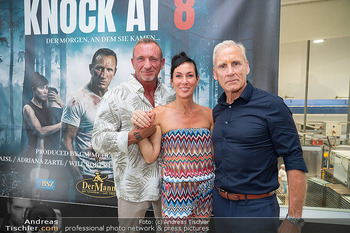 Pressekonferenz ´Knock at 8´ - Brotway, Wien - Di 04.08.2026 - Max FRAISL, Adriana ZARTL, Will ROBERTS18
