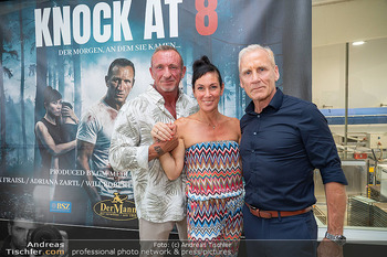 Pressekonferenz ´Knock at 8´ - Brotway, Wien - Di 04.08.2026 - Max FRAISL, Adriana ZARTL, Will ROBERTS19