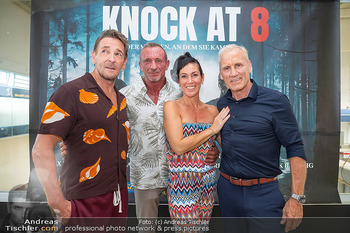 Pressekonferenz ´Knock at 8´ - Brotway, Wien - Di 04.08.2026 - Max FRAISL, Adriana ZARTL, Will ROBERTS, Mark KELLER26