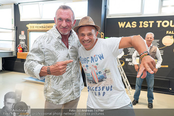 Pressekonferenz ´Knock at 8´ - Brotway, Wien - Di 04.08.2026 - Max FRAISL, Leo ABERER36