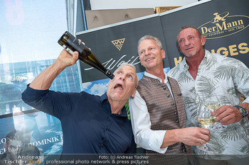 Pressekonferenz ´Knock at 8´ - Brotway, Wien - Di 04.08.2026 - Will ROBERTS, Winzerhof WEISS, Max FRAISL104