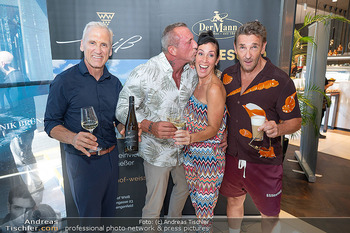 Pressekonferenz ´Knock at 8´ - Brotway, Wien - Di 04.08.2026 - Will ROBERTS, Adriana ZARTL, Mark KELLER, Max FRAISL107