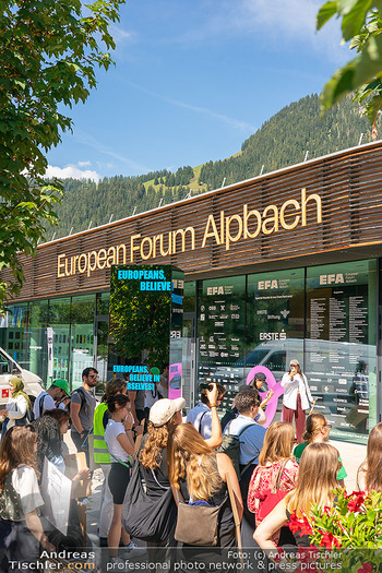 European Forum Alpbach EFA - diverse Fotos - Alpbach, Tirol - Do 03.09.2026 - Demonstration im Rahmen des European Forum Alpbach gegen die Kli1